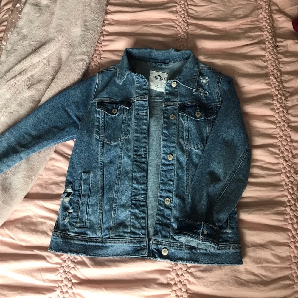 Hollister Size S Boyfriend Denim Jacket